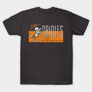 Vintage Baltimore Orioles 1954 - Vintage Look Design T-Shirt